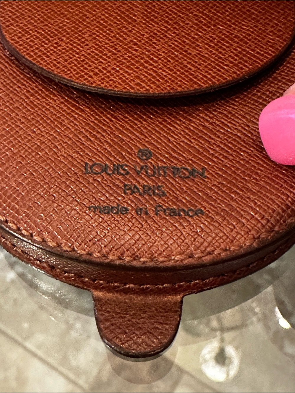 Authentic Louis Vuitton Monogram Coin Case - Brown & Tan - Picture 4 of 9
